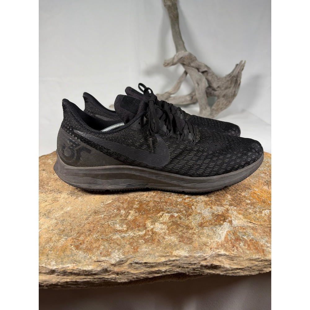 Nike Air Zoom Pegasus 35 Triple Black Mens Running Shoes 942851-002 US 13